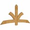 Ekena Millwork Davenport Rough Sawn Timber Gable Bracket, Western Red Cedar, 84"W x 38"H x 2"D x 6"F, 11/12 Pitch GBW084X38X0206DAV00RWR - alternate 4
